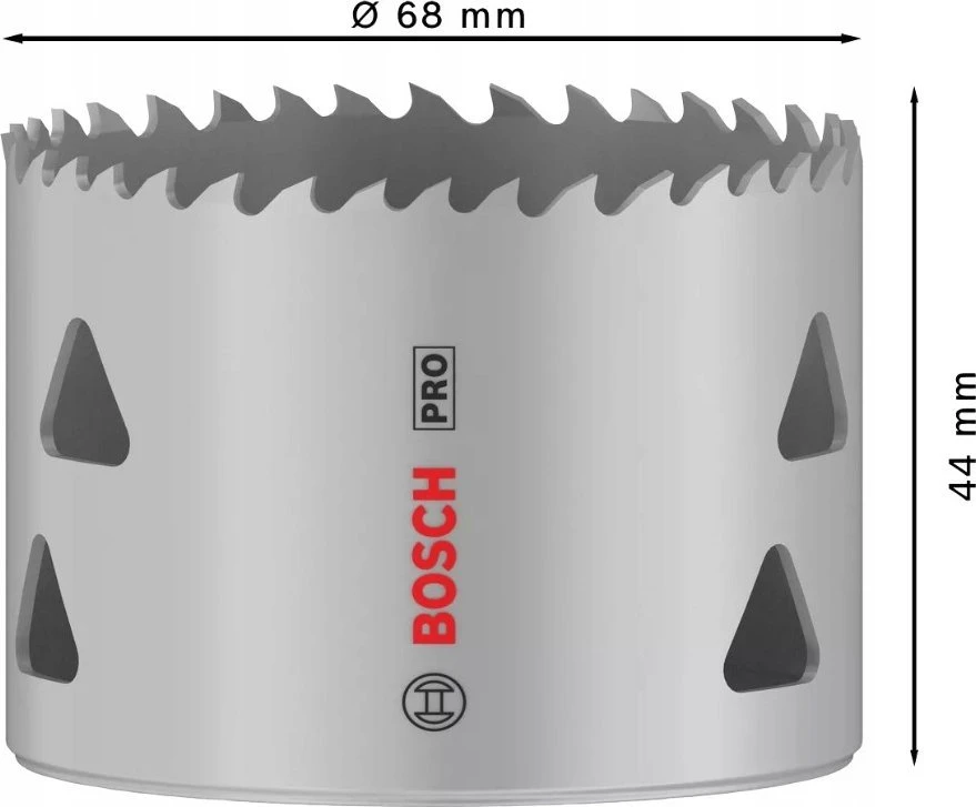 „Bosch HSS-Bimet.žalias.body PRO“ 68 mm