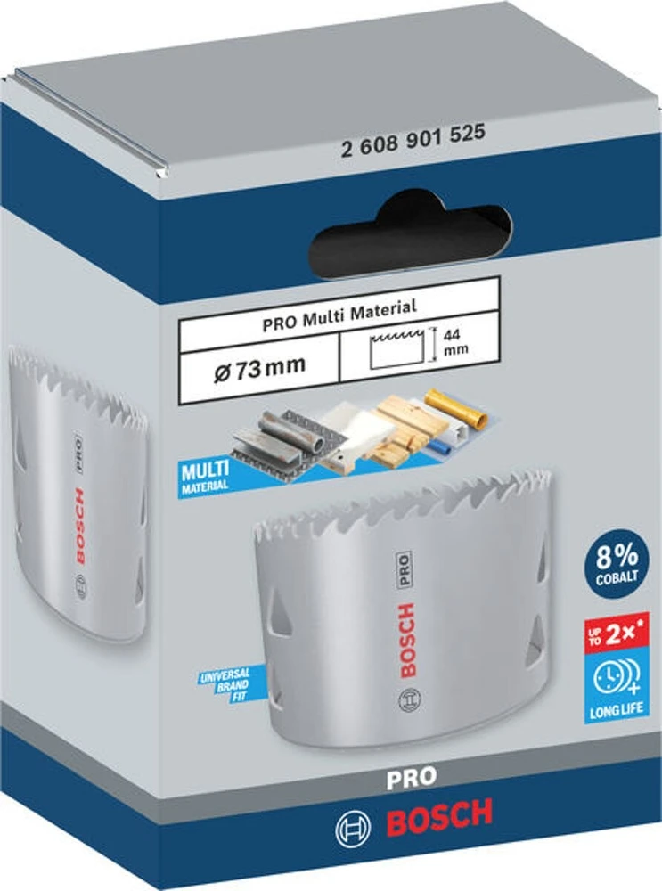 „Bosch HSS-Bimet.žalias.body PRO“ 73 mm