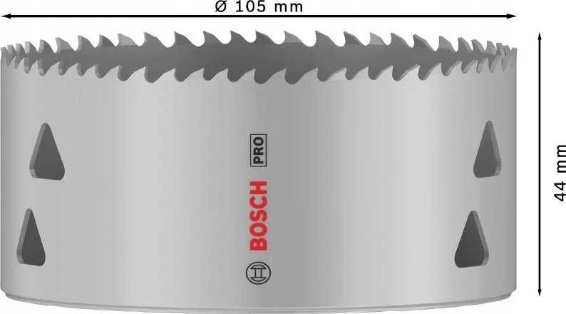 Bosch PIÅA Gręžimo karūna PRO MULTI MATERIAL 105 MM