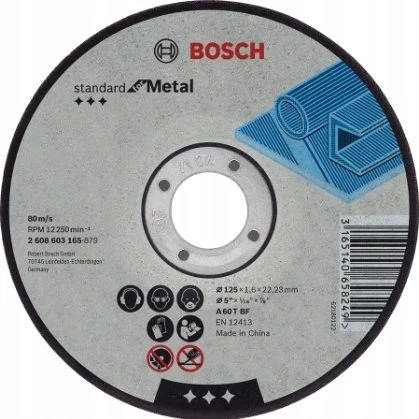 Bosch Pjov.diskas Standard 115x22x1.6 mm