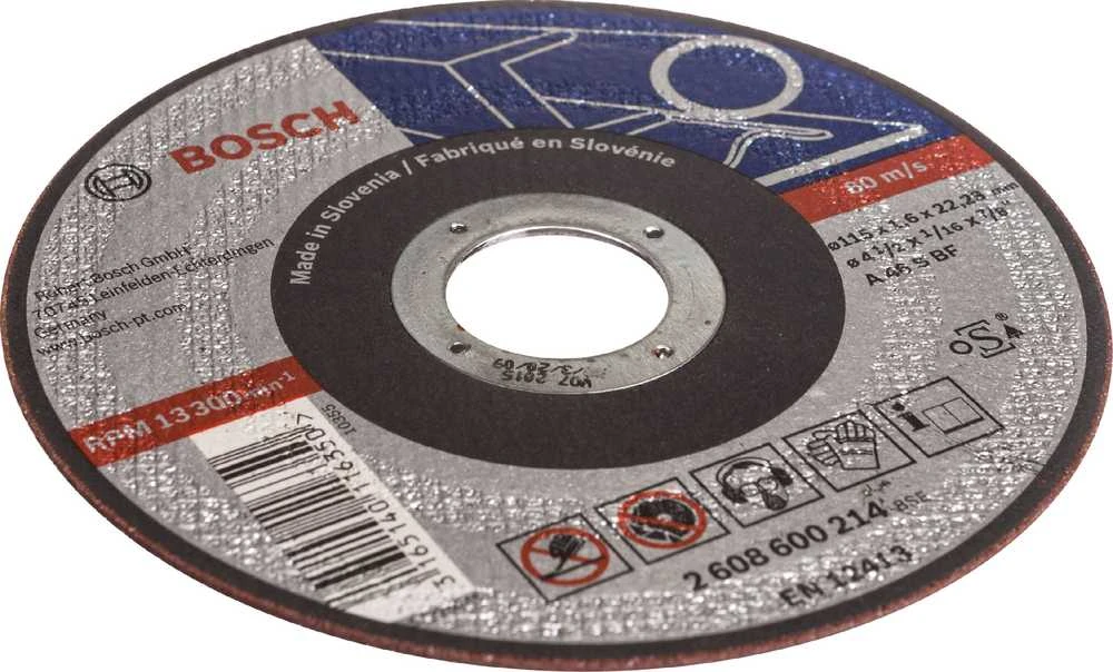Bosch Pjov.diskas metalui 115x22x1,6 mm