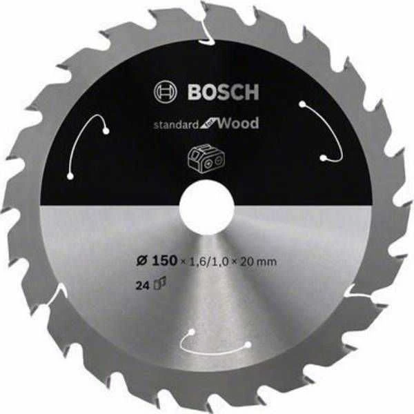 Bosch Standartinis medžiui 165x20/16x1,5/1,0x12T