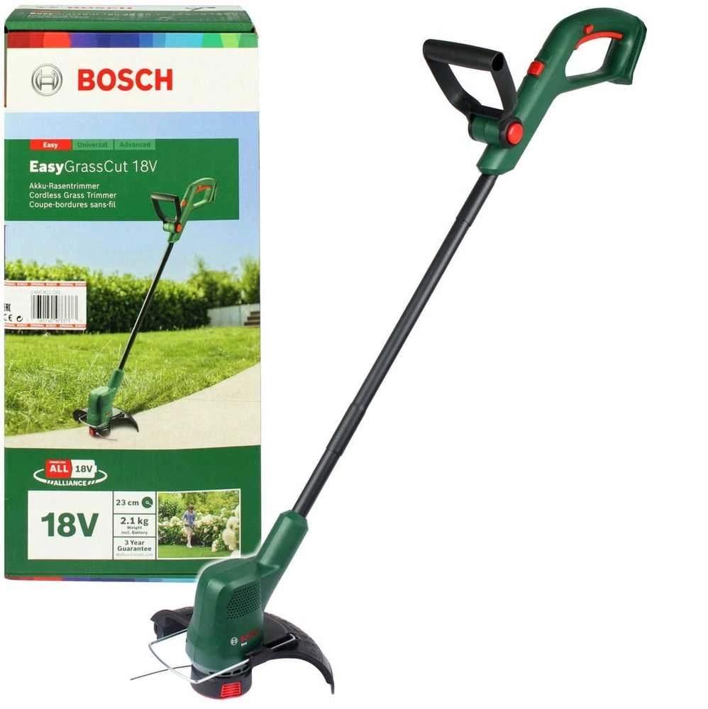 Žoliapjovė - trimeris Bosch EasyGrassCut 18V-230; 18 V (be akumuliatoriaus ir pakrovėjo)