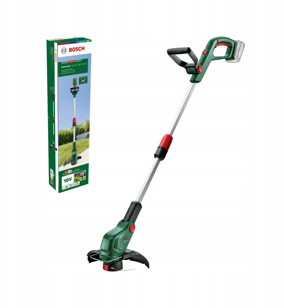 „Bosch DIY“ – „UniversalGrassCut 18V-23-450“ žolės žoliapjovė – „Solo“ su rite
