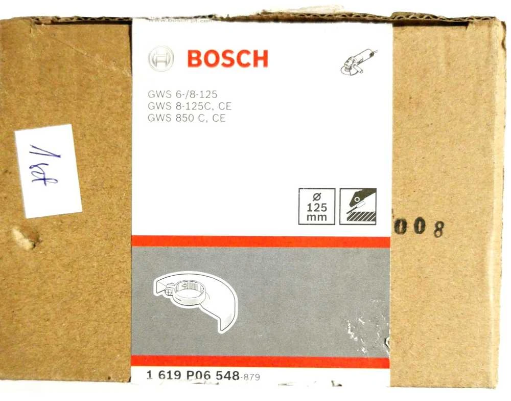 Bosch Apsauginis gaubtas GWS 125mm