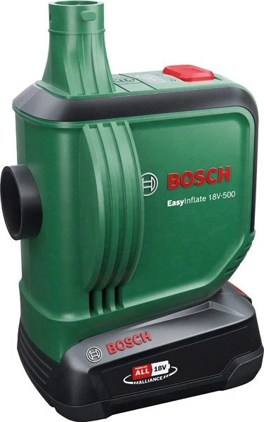 Bosch Akumuliatorinė tūrinė pompa EasyInflate 18V-500 (Su 1 x 2,0 Ah akumuliatorium ir įkrovikliu)