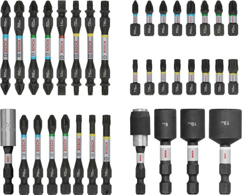 Bosch 36 dalių antgalių kompl. PRO Impact