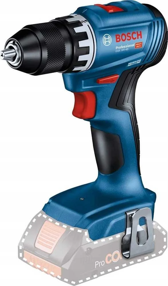 Bosch GSR 18V-45 gręžtuvas-suktuvas su griebtuvu