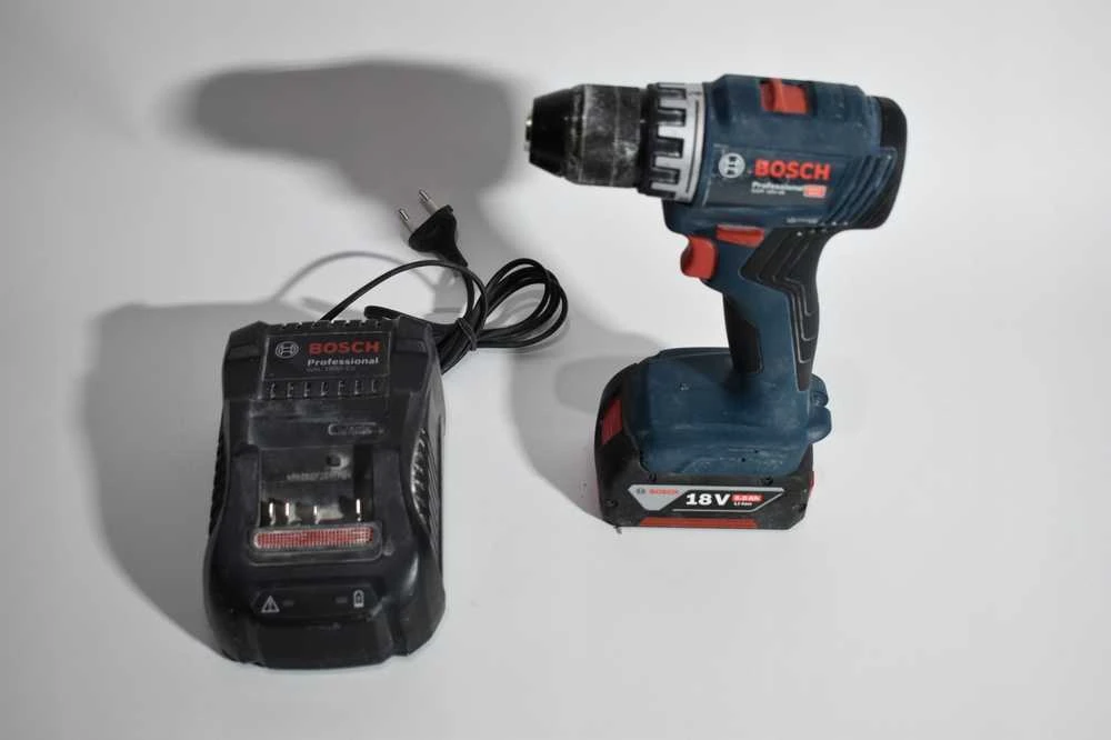Akumuliatorinis gręžtuvas-suktuvas Bosch GSR 18V-45, be akumuliatoriaus ir kroviklio, 0-500 / 0-1.900 min.-1