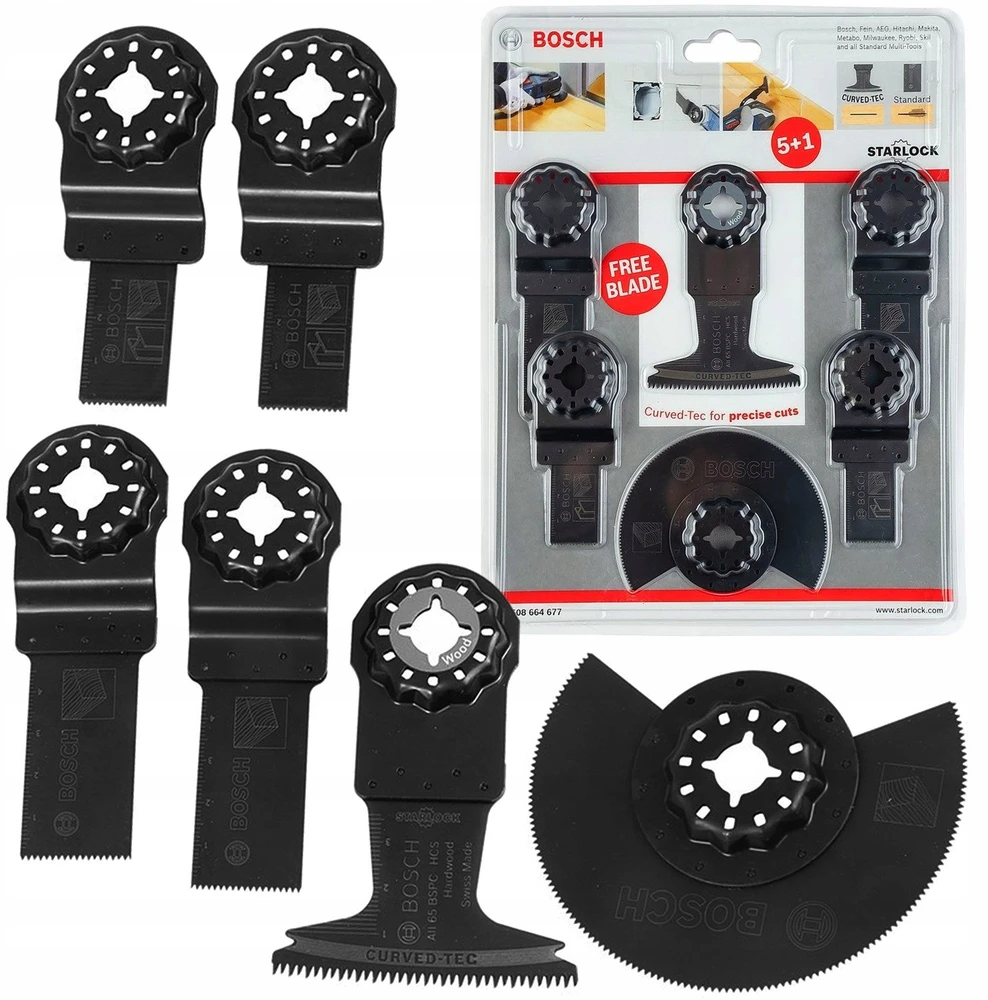 Priedų rinkinys Bosch 2608664677; 6 vnt.