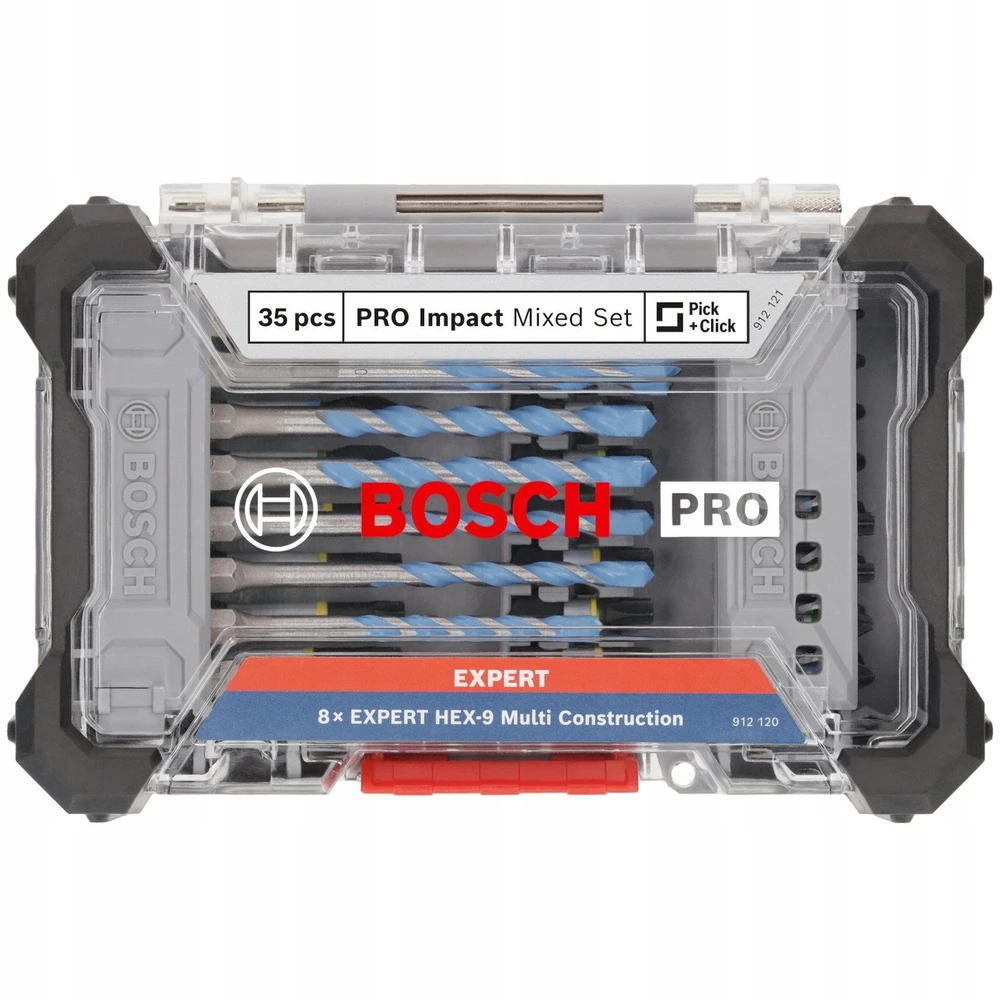Bosch 35 dalių komplektas PRO Impact M.Constr.