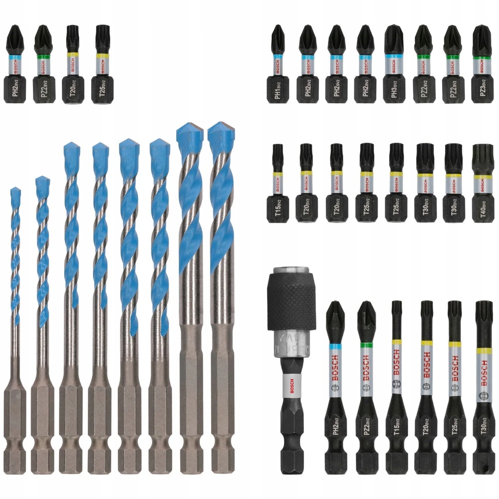 Bosch 35 dalių komplektas PRO Impact M.Constr.
