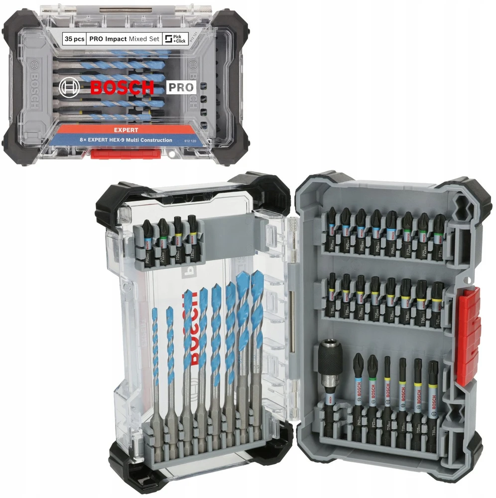 Bosch 35 dalių komplektas PRO Impact M.Constr.