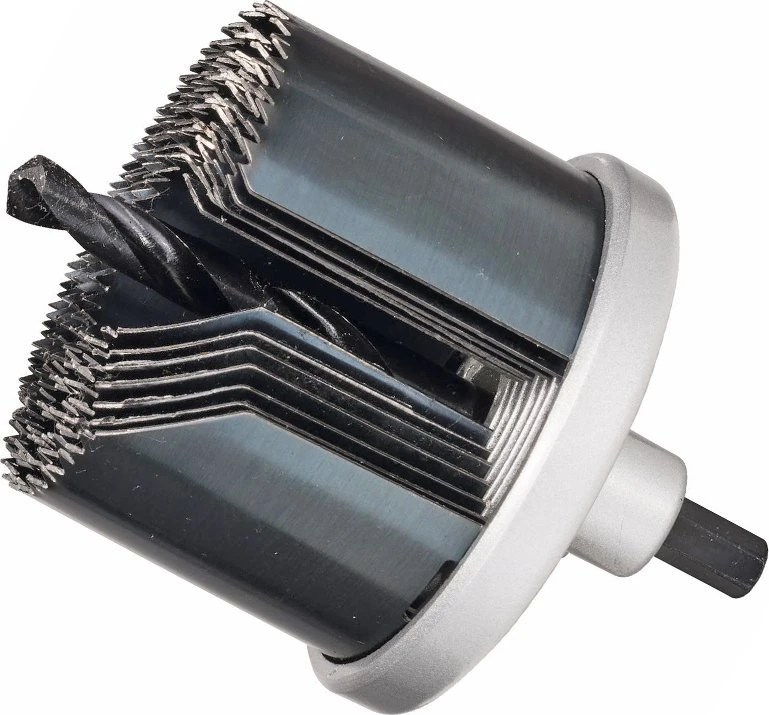 7 dalių gręžimo karūnėlių rinkinys Bosch 2609255636; 26-64 mm