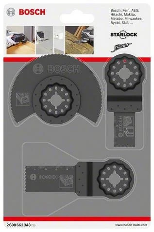 Bosch 3 dalių komplektas STARLOCK