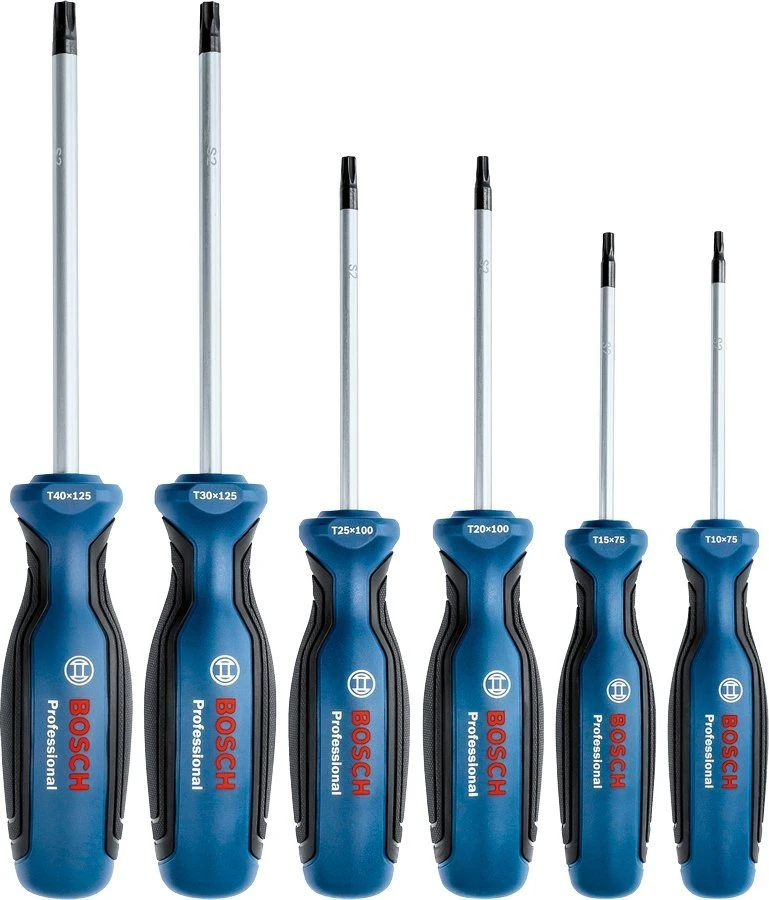Bosch Torx atsuktuvų rinkinys 6 vnt