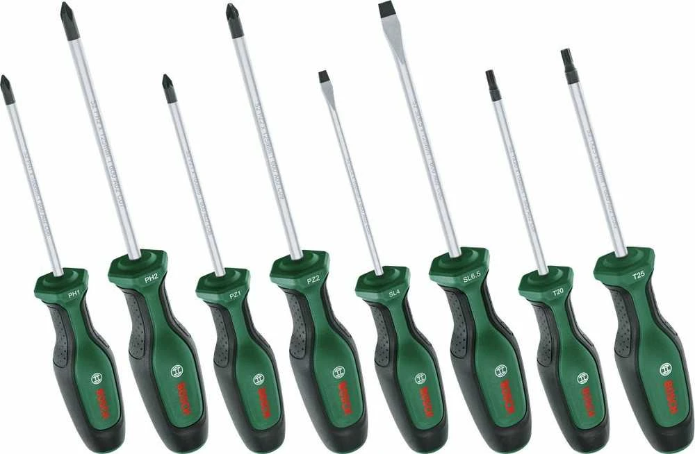 Atsuktuvų komplektas Bosch 1600A02BX8; 8 vnt.