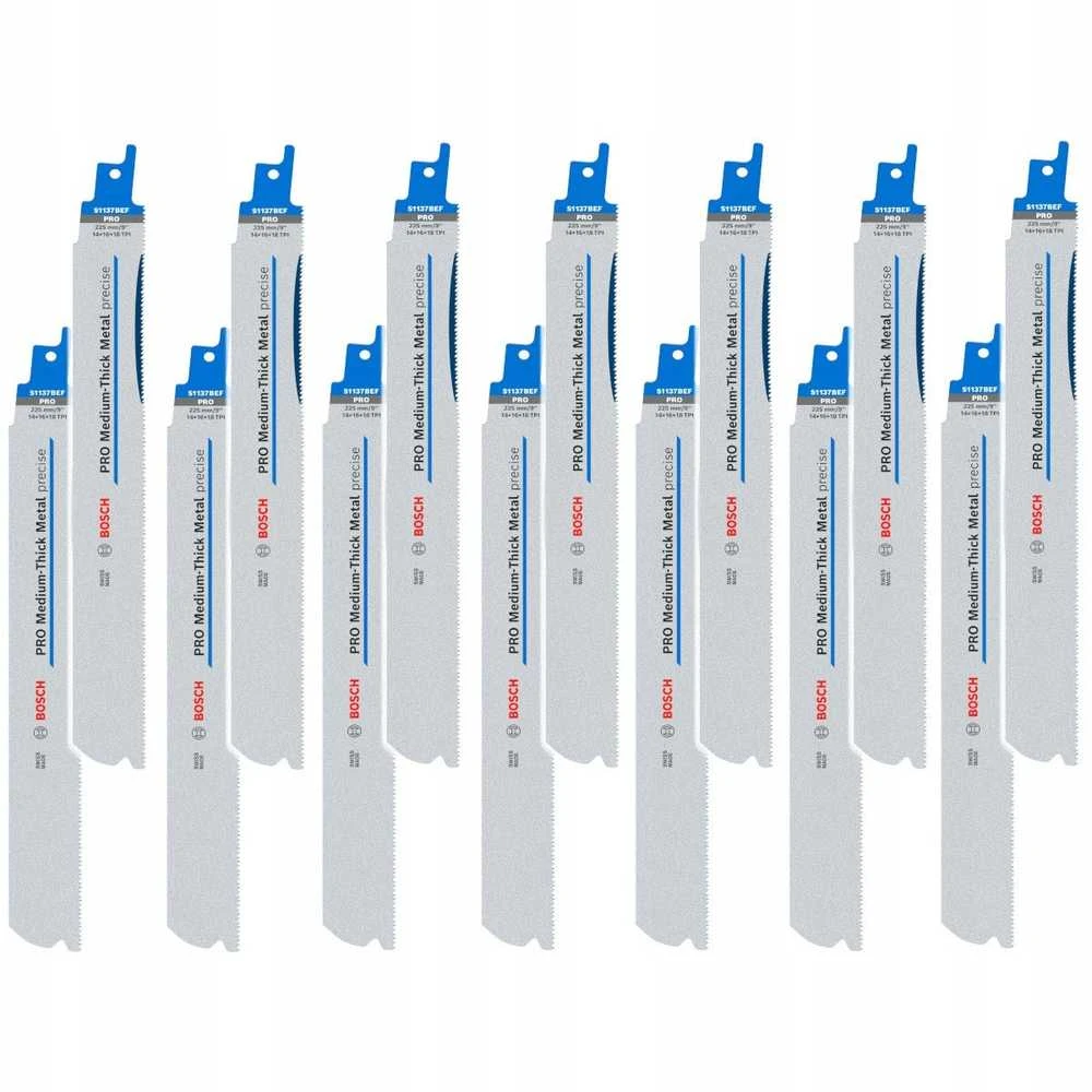 Bosch 25 pjūklo geležtės S 1137BEF, PRO Mid Metal
