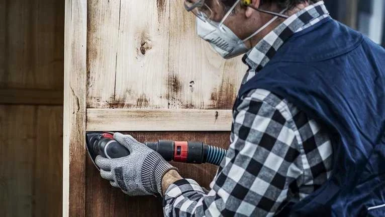 Bosch Delta šlif.pop.,medžiui C470, K80,5vnt.