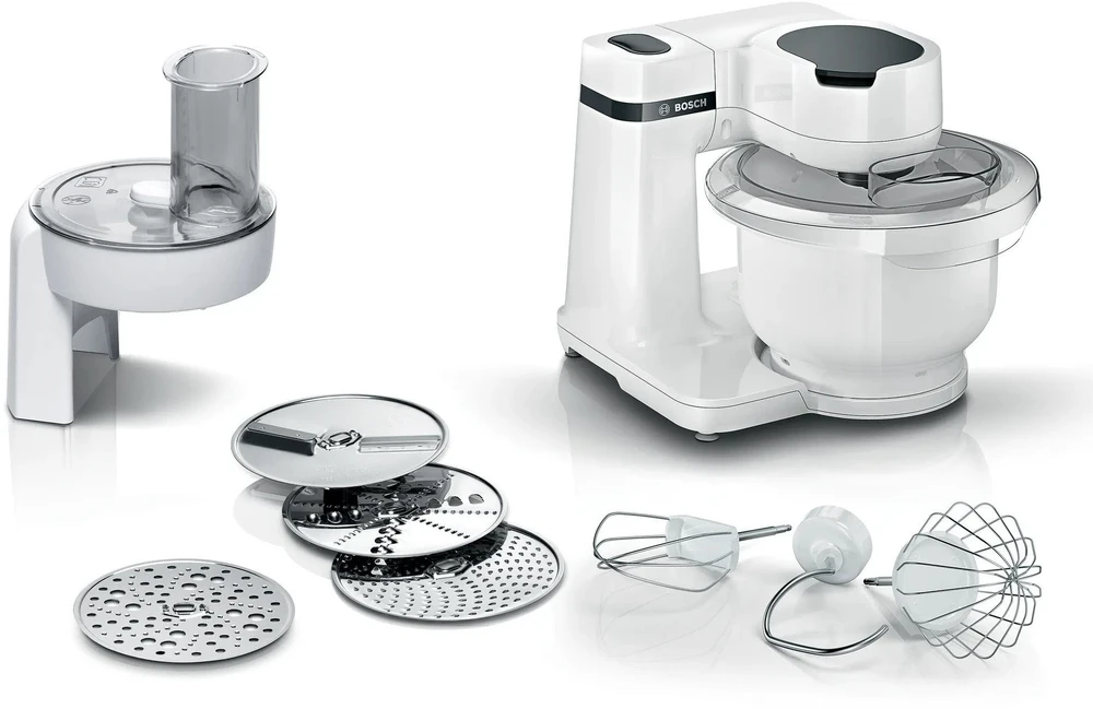 Virtuvinis Kombainas - Bosch MUMSAW01 700W 3.8L 4 Greičių Baltas