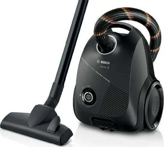 Bosch serija | 2 BGDS2CHAM, kanistrinis dulkių siurblys (spalva: JUODA)