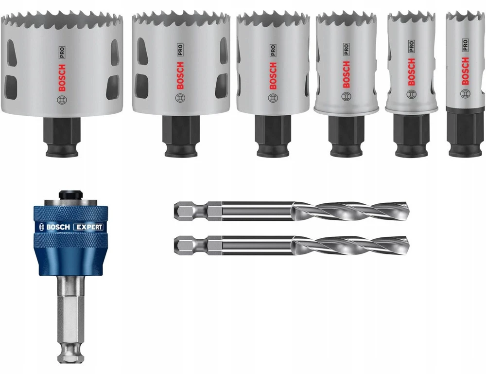 Bosch 14 Gręžimo karūnėlių komp Multi Material PC Plus