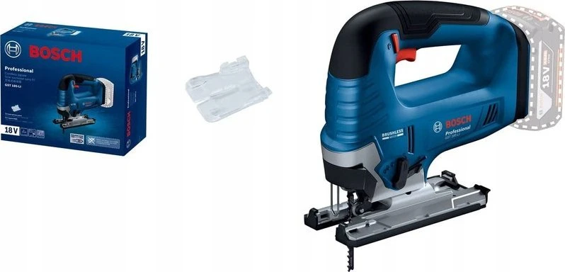 Akumuliatorinis siaurapjūklis Bosch GST 185-LI; 18 V; 2x4,0 Ah akum.