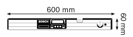 Bosch Skaitmeninis posvyrio matuoklis GIM 60 Prof.