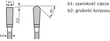 Bosch Stac.disk.pjūkl.diskas 305x30x96 multi material