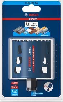 Grąžtas Bosch Karbido pjovimo karūna Tough Material 68mm
