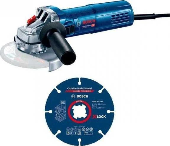 Kampinis šlifuoklis Bosch GWS 9-125 S; 125 mm; 900 W