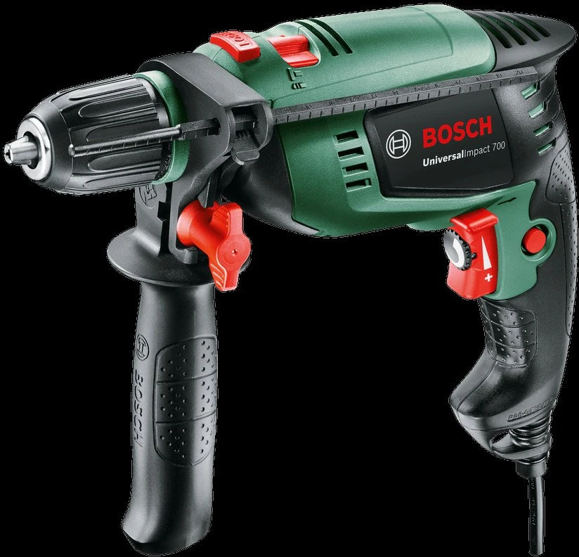 Elektrinis smūginis gręžtuvas Bosch Universal Impact 700; 701 W