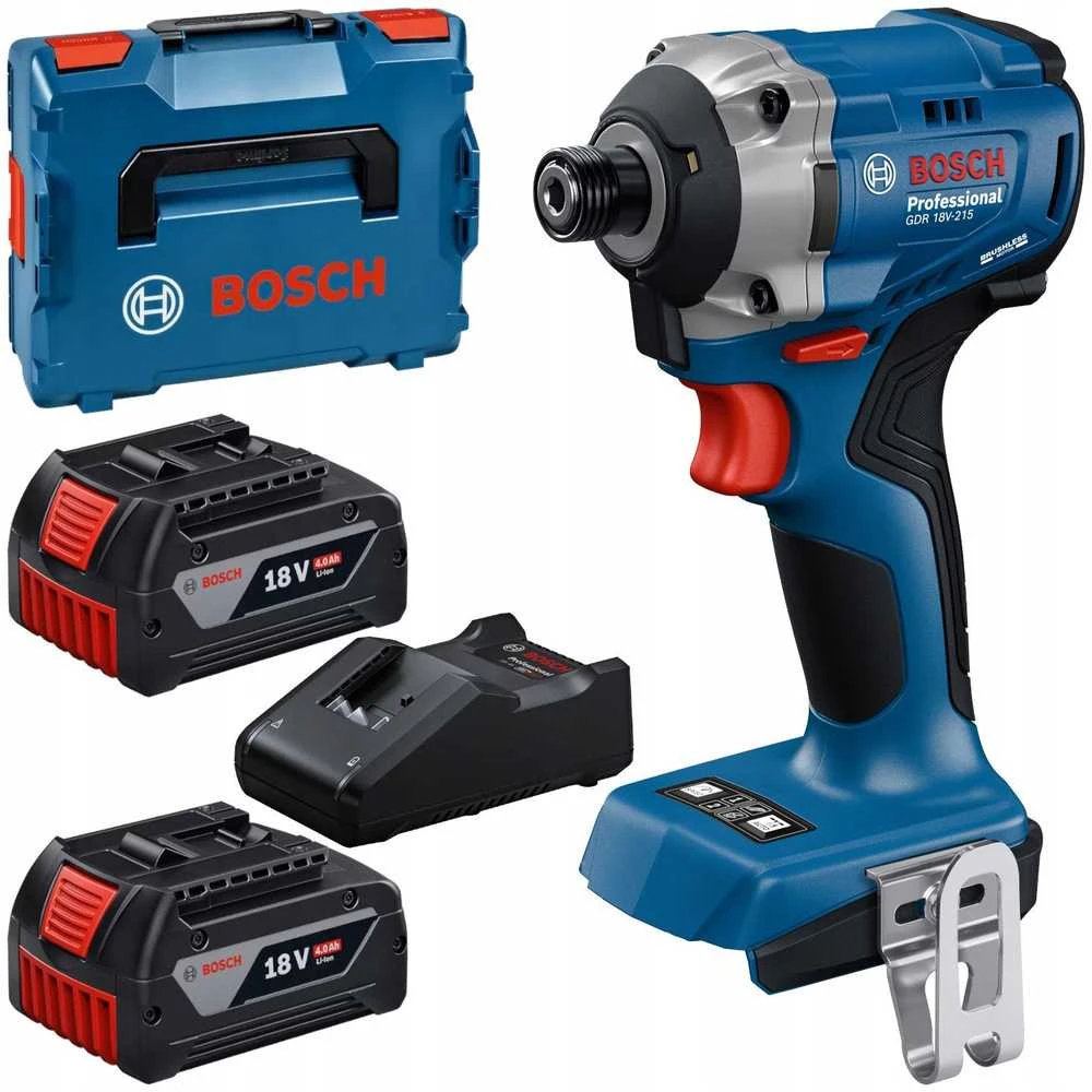 Smūginis suktuvas Bosch GDR 18V-215 Professional; 18 V; 2x4,0 Ah akum.