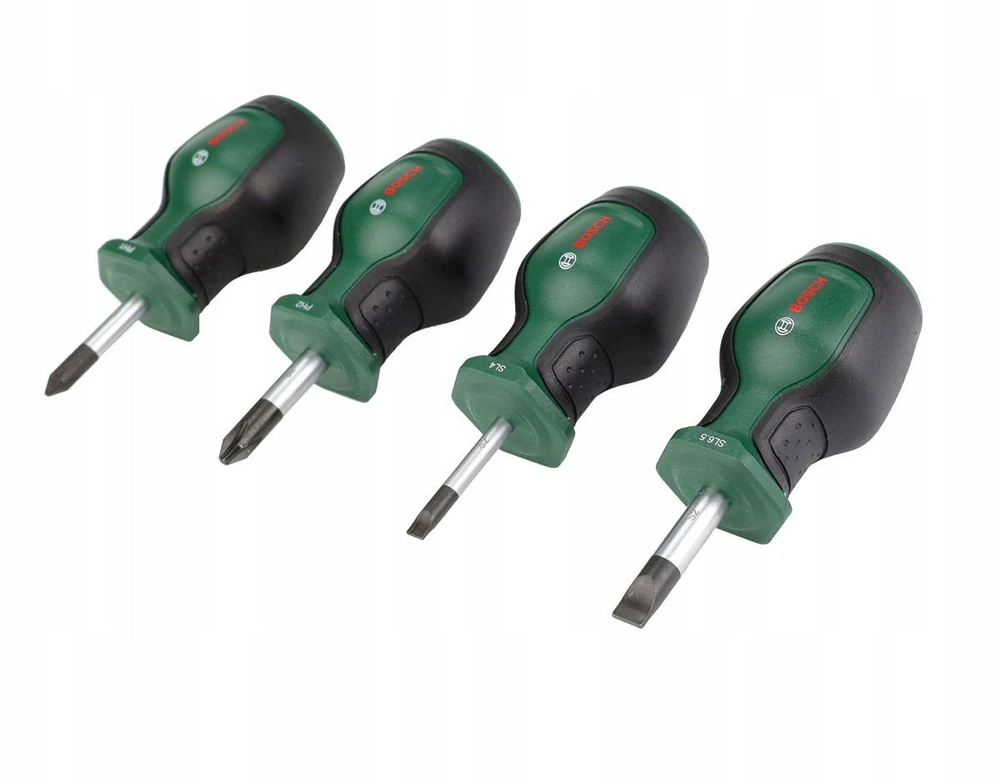Bosch kompaktiškas atsuktuvų rinkinys, 4vnt.