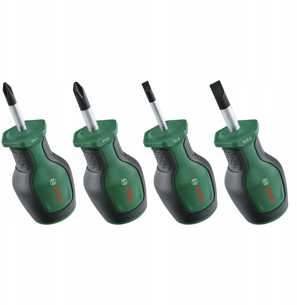 Bosch kompaktiškas atsuktuvų rinkinys, 4vnt.