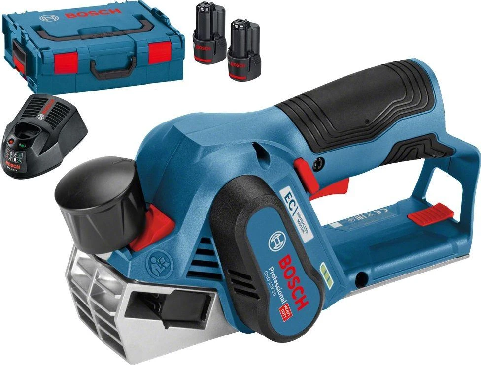 Bosch GHO 12V-20 oblius su priedais