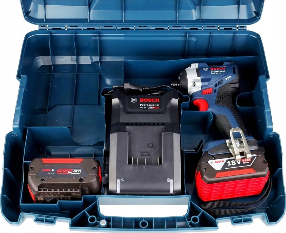 Bosch GDR 18V-215, 2x2.0Ah GBA, GAL 18V-20; CC