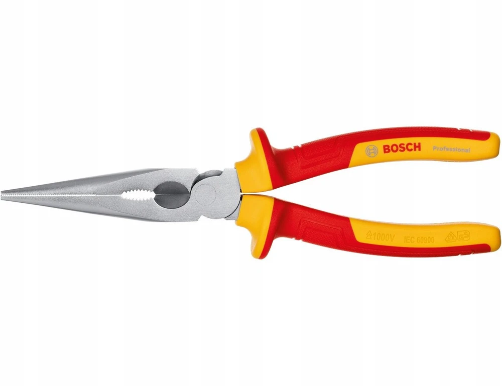 Bosch VDE ilganosės replės tiesios 200 mm