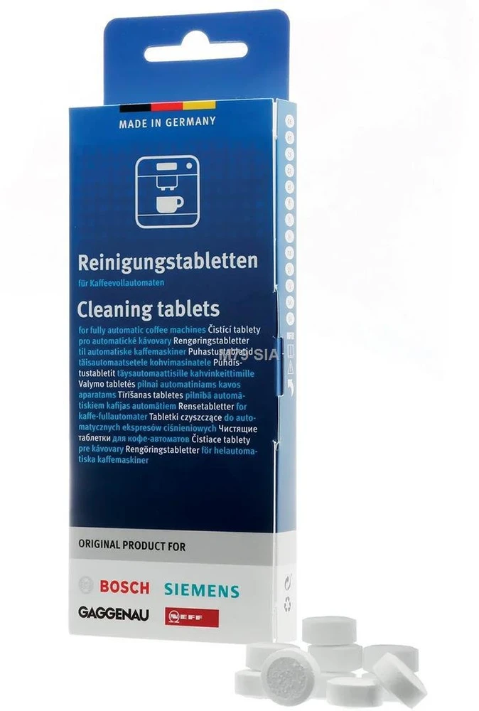 BOSCH 00312504 valymo tabletės automatiniams kavos aparatams