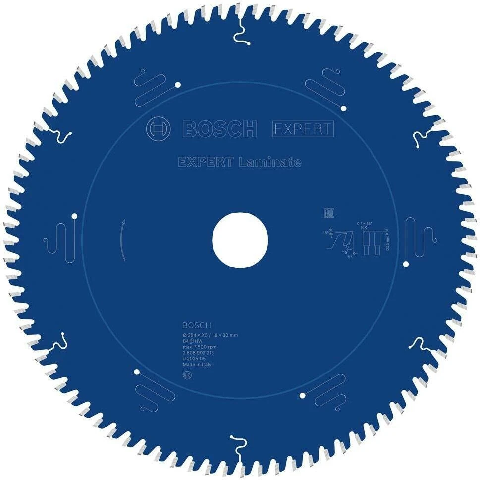 Bosch Disk.pjūkl.diskas 254 x 30 x 2,5 mm, Z84