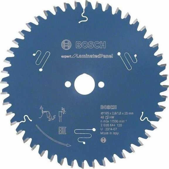 Pjovimo diskas Bosch Expert for Laminated Panel 2608644128; 165x20 mm; Z48