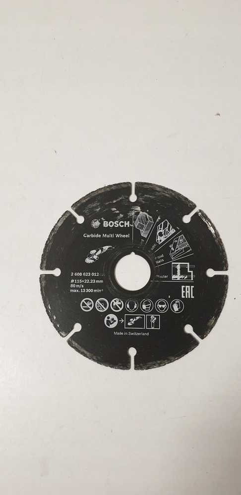 „Bosch“ standartinis nerūdijančio plieno pjovimo diskas 115x1,0x22,23P