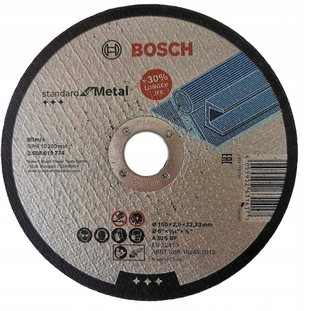 Bosch Tar.Tnąca Standart. f/metal 150x2,5x22,23 P