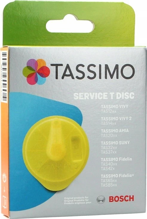 Bosch Valymo diskas Tassimo T-Disc (geltonas)