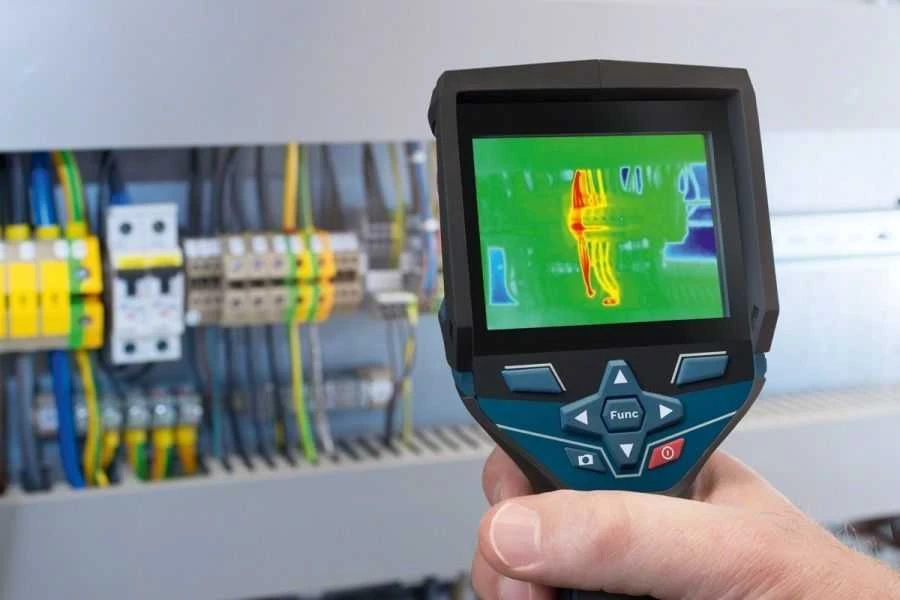 Šiluminė kamera Bosch GTC 400 C (1x1.5Ah, L-Boxx)
