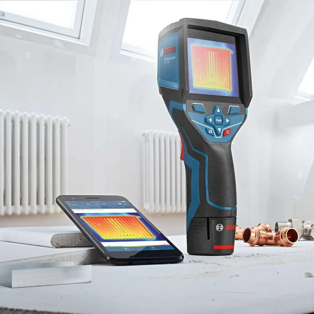 Šiluminė kamera Bosch GTC 400 C (1x1.5Ah, L-Boxx)