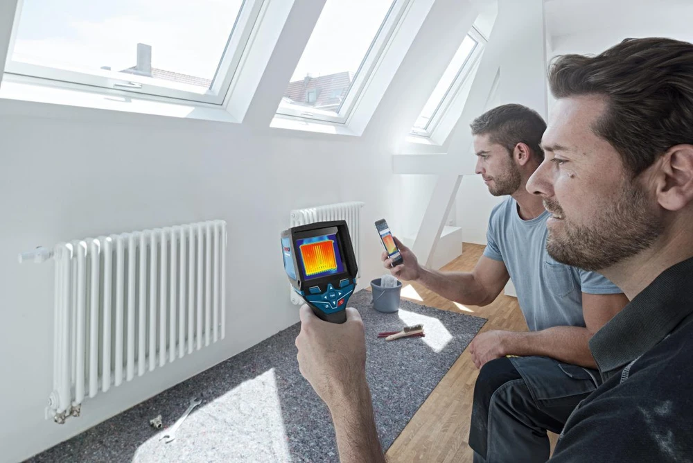 Šiluminė kamera Bosch GTC 400 C (1x1.5Ah, L-Boxx)