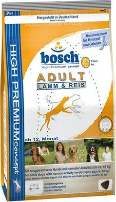 bosch Dog ADULT LAMB & RICE 3kg