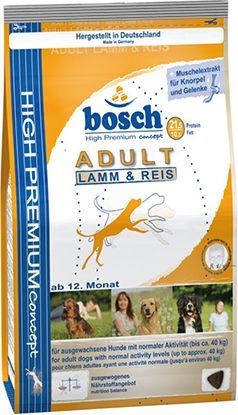 bosch Dog ADULT ėriena & RICE 1kg