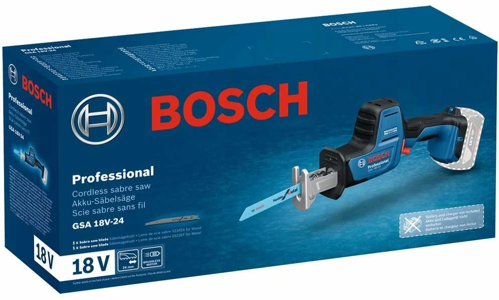 Bosch GSA 18V-24 Solo, C